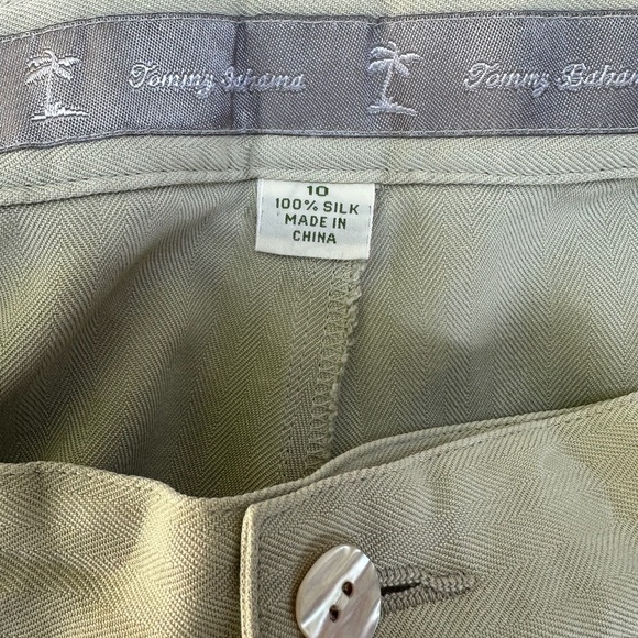 Tommy Bahama vintage silk walking shorts - size 10 - Picture 4 of 4